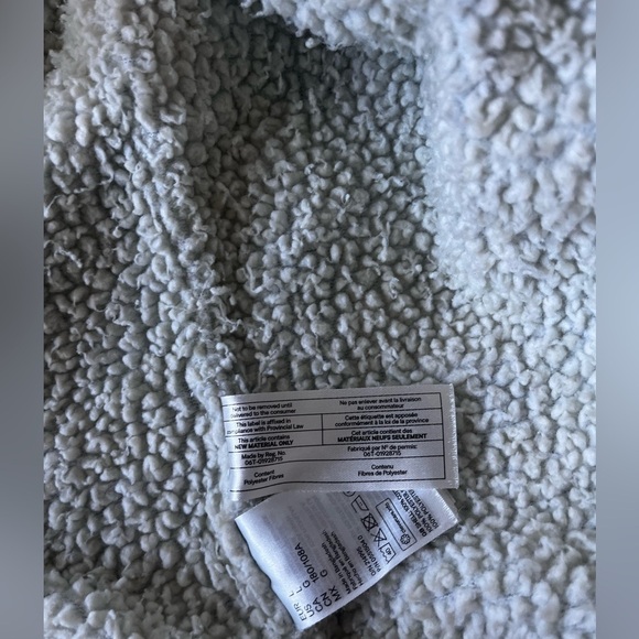 H & M Fur Lined Trucker Jacket L - Picture 5 of 6